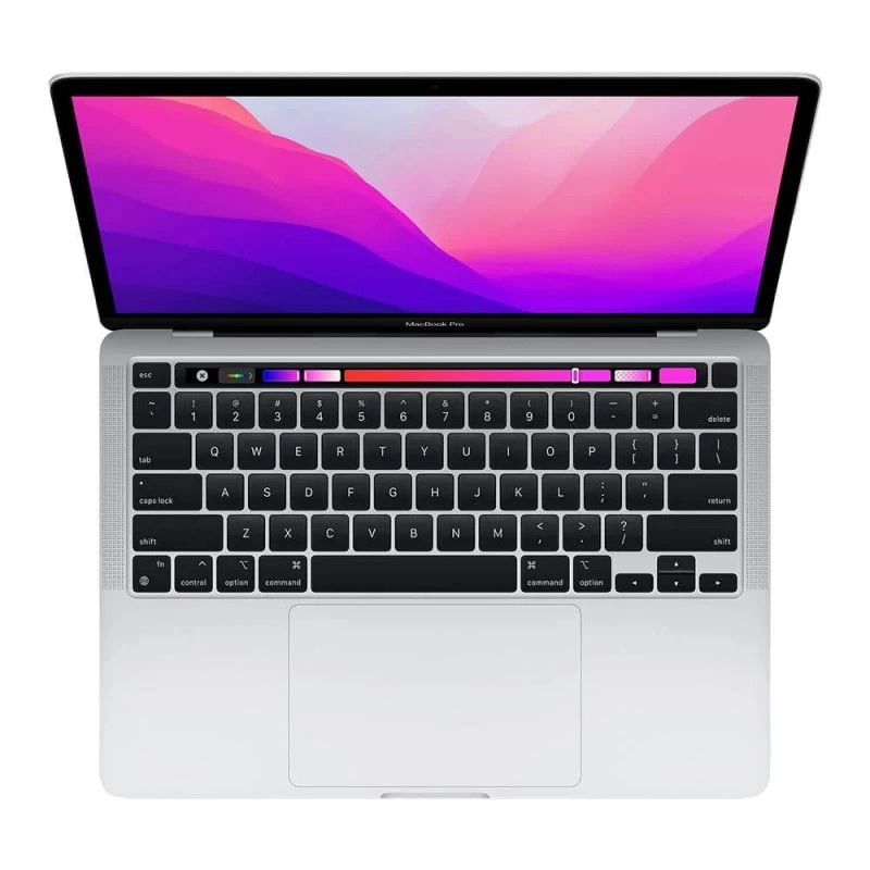 НОУТБУК APPLE MACBOOK PRO 13 (2022), APPLE M2 8-CORE, 10-CORE, 8ГБ, 512ГБ SSD, СЕРЕБРИСТЫЙ MNEQ3