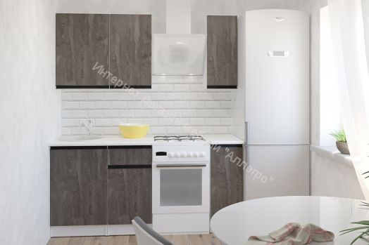 Кухонный гарнитур Ноктюрн лайт 1200 мм