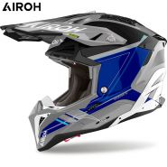 Шлем Airoh Aviator 3 Saber, серо-синий