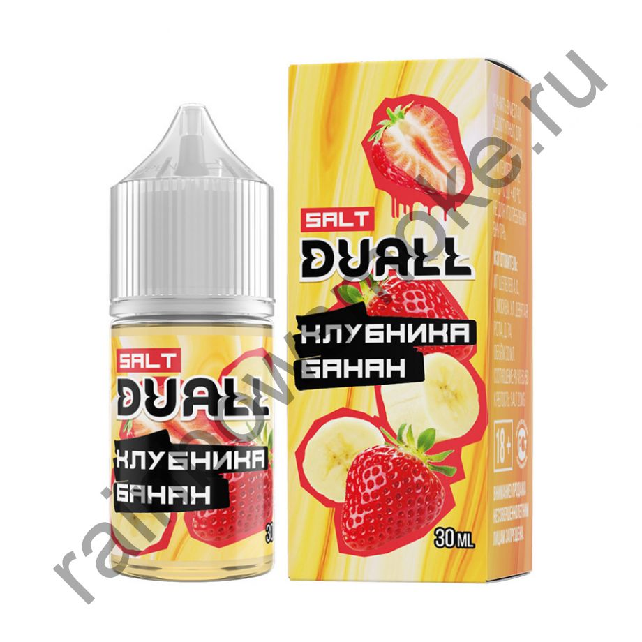 Жидкость Duall Salt Light Клубника Банан 30мл