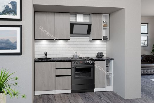 Кухонный гарнитур Сюита  медиум 1400 мм