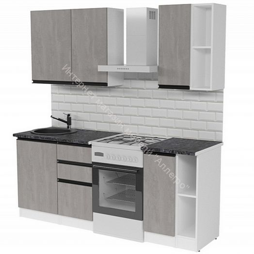 Кухонный гарнитур Сюита  медиум 1400 мм