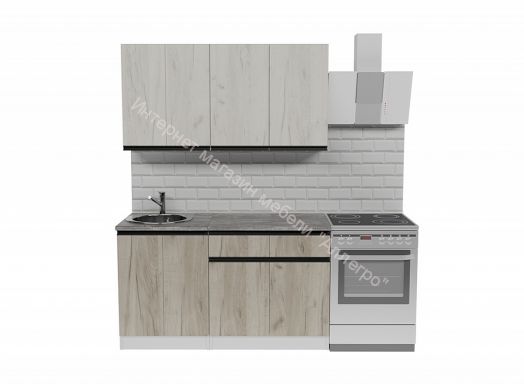 Кухонный гарнитур Паола медиум 1400 мм