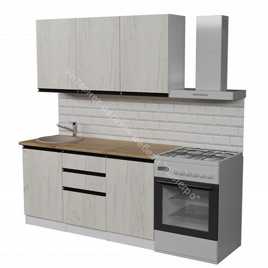 Кухонный гарнитур Амели нормал 1500 мм