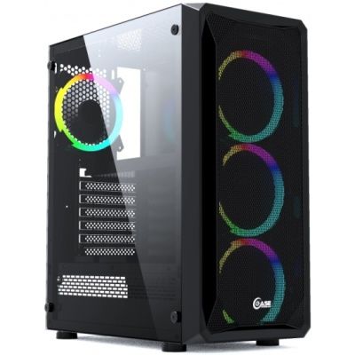 Корпус Powercase Mistral Z4 Mesh RGB (CMIZB-R4)