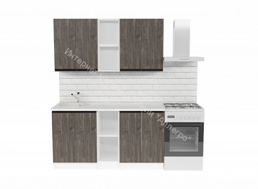 Кухонный гарнитур Ноктюрн нормал 1500 мм