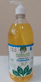 Жидкое мыло Домашнее 3 в 1 FloraJoy. 1 литр