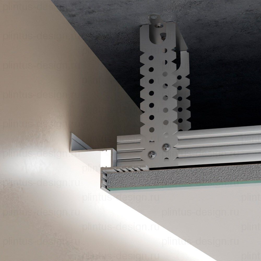 Pro Design Gipps 602 теневой потолочный профиль Белый