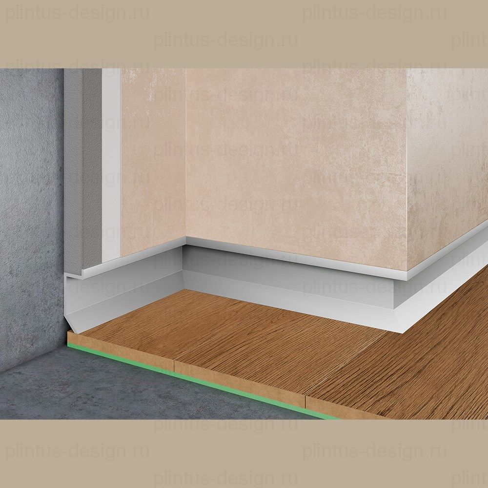 Pro Design Slim 723 теневой плинтус анодированный