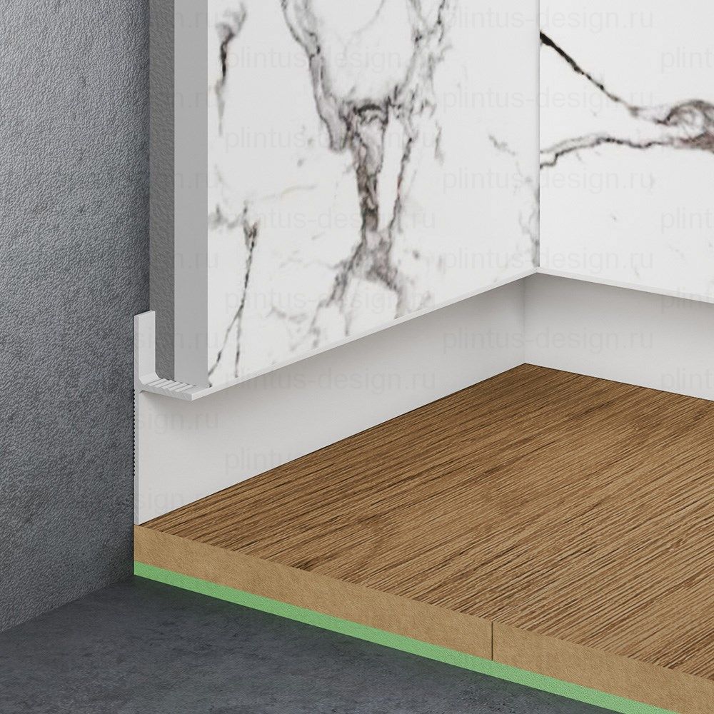 Pro Design Panel 7208 теневой плинтус белый