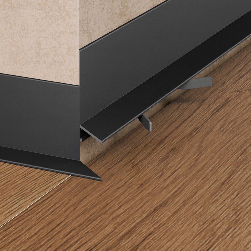 Микроплинтус Pro Design Mini L 601 чёрный