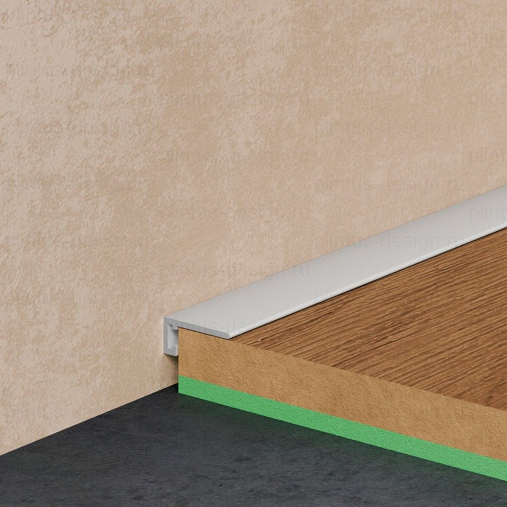 Pro Design Mini щелевой плинтус 7067 белый