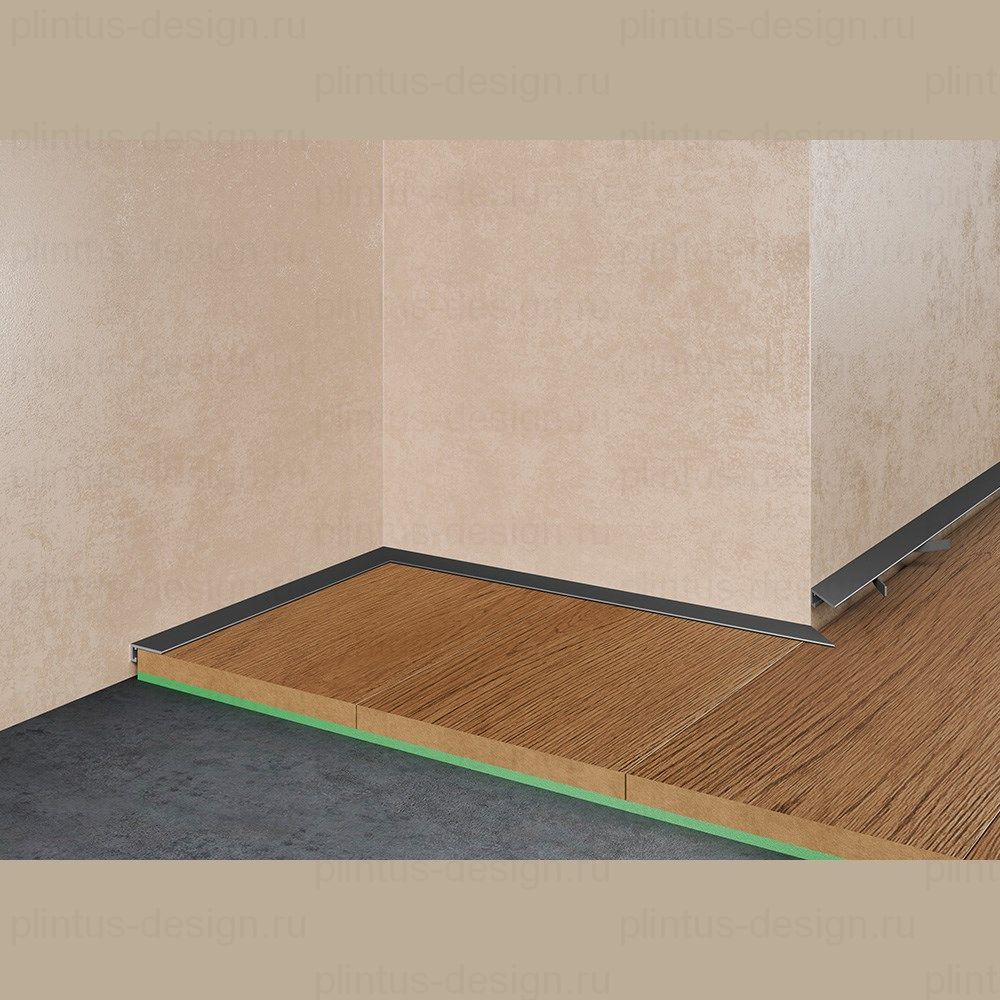 Pro Design Mini щелевой плинтус 7067 не анодированный