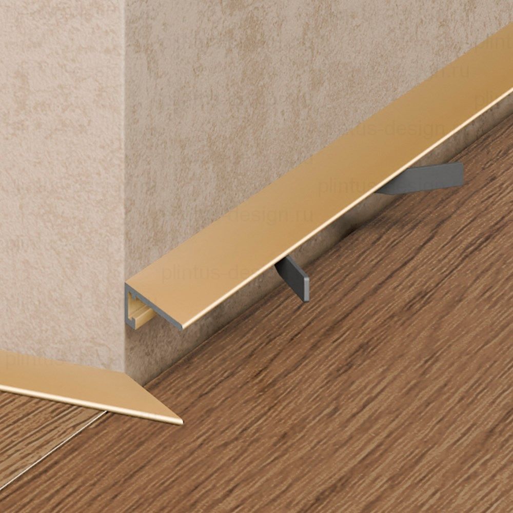 Pro Design Mini щелевой плинтус 7067 шампань