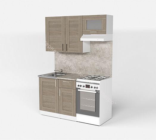 Кухонный гарнитур Лира медиум 1400 мм