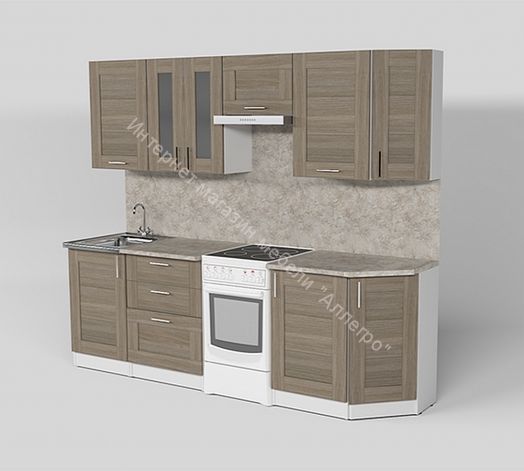 Кухонный гарнитур Лира базис 2400 мм