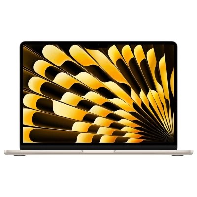 НОУТБУК APPLE MACBOOK AIR 15 (2024) M3 8-CPU, 10-GPU, 8ГБ/256ГБ SSD, STARLIGHT MRYR3