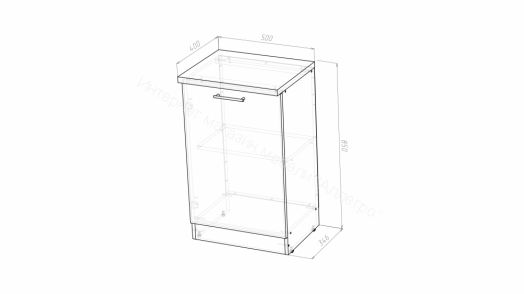 Кухонный гарнитур Амели медиум 1400 мм