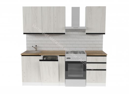 Кухонный гарнитур Амели стандарт 1600 мм