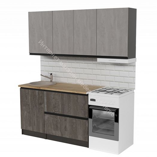 Кухонный гарнитур Симфония макси 1800 мм