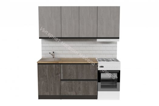 Кухонный гарнитур Симфония макси 1800 мм