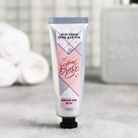 Крем для рук Shine Bright, 30 мл, аромат розы, BEAUTY FOX