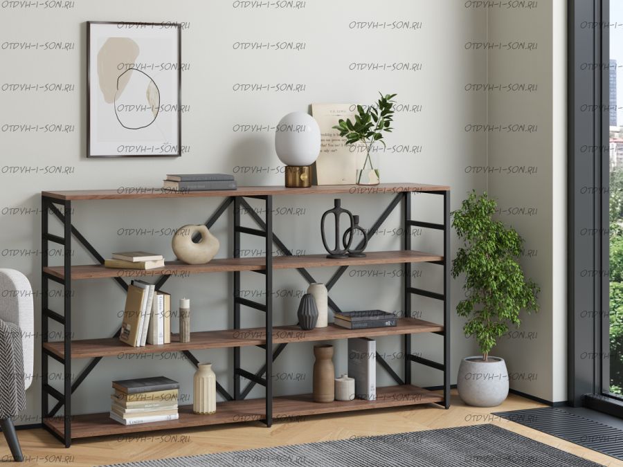 Стеллаж Айсберг Лофт 160/4-2