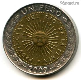 Аргентина 1 песо 2009
