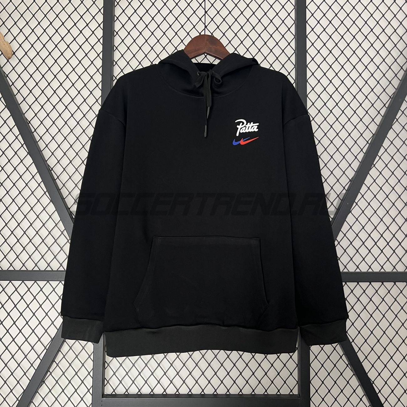 Худи Barcelona Nike x Patta (чёрное) 2024