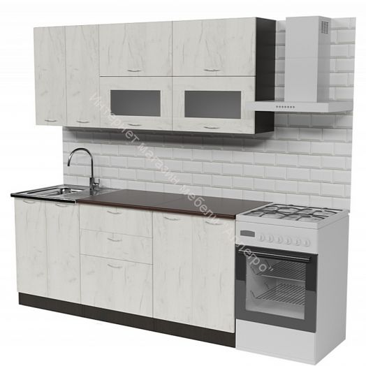 Кухонный гарнитур Лоретта макси 1800 мм