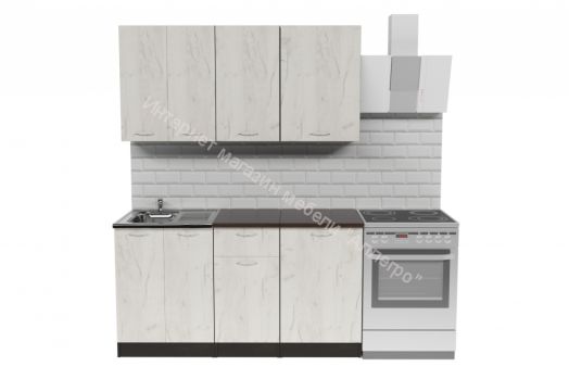 Кухонный гарнитур Лоретта нормал 1500 мм