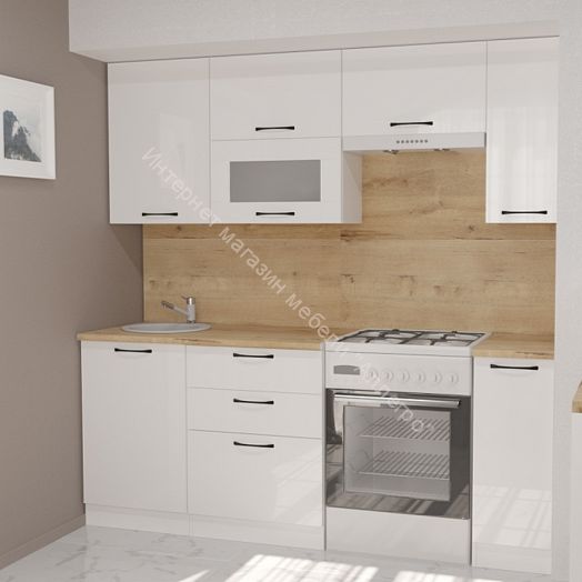 Кухонный гарнитур Жасмин ультра 2000 мм