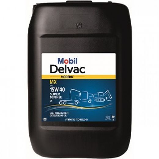 Масло моторное MOBIL DELVAC MODERN 15W-40 SUPER DEFENSE V4 (DELVAC M 15W40 SUP DEF V4) 20л