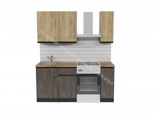 Кухонный гарнитур  Адажио лайт 1200 мм