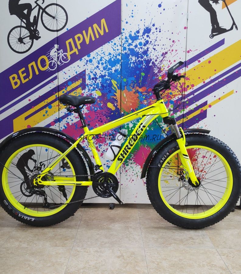 Велосипед Фэтбайк 24" х 4.0" Shereder YEL фетбайк