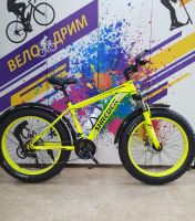 Велосипед Фэтбайк 24" х 4.0" Shereder YEL фетбайк