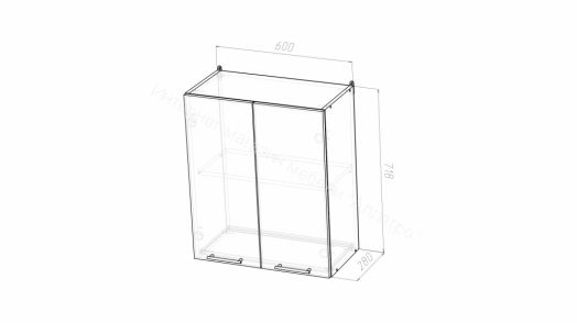 Кухонный гарнитур Сиена стандарт 1600 мм