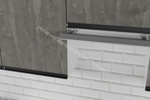 Кухонный гарнитур Ноктюрн мега 2500 мм