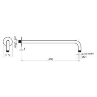 Кронштейн ALMAR Round Arm E021103.316 схема 2