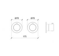 Однорычажный смеситель для душа ALMAR Modular E180132 схема 11