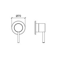 Смеситель для душа ALMAR Modular E180140 схема 4