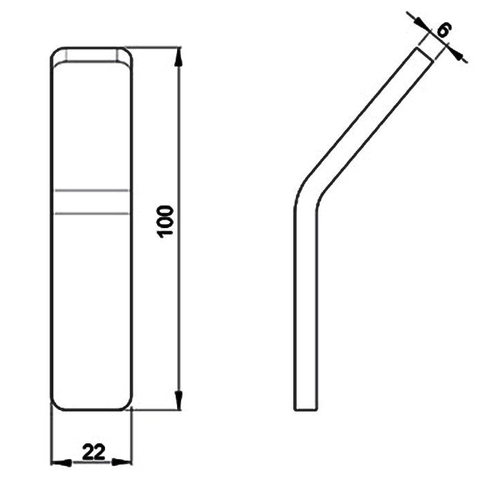 Крючок ALMAR Accessories E310001 схема 3