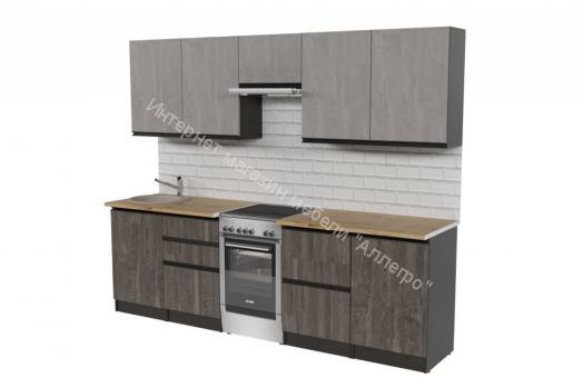 Кухонный гарнитур Симфония мега 2500 мм