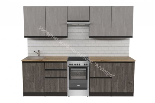 Кухонный гарнитур Симфония мега 2500 мм