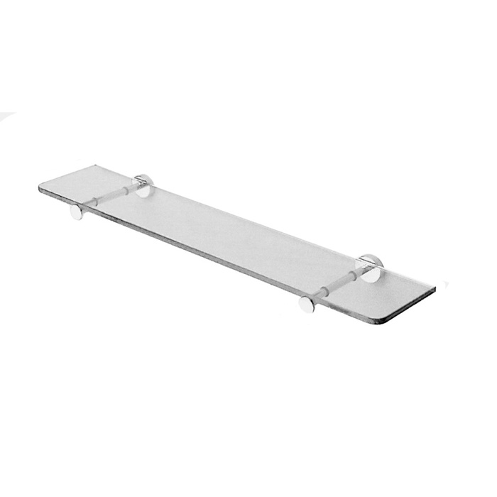 Изображение Полочка стеклянная под зеркало 60 см подвесная Stella Lucilla