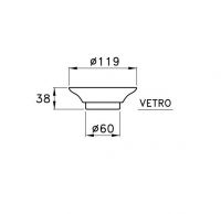 Мыльница настольная Stella 130 CT 10012 CB00 схема 4