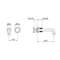 Смеситель для раковины Stella Sirius SR01611CR00 схема 3