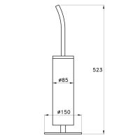 Ершик для унитаза Stella Bamboo BT 10018 CR00 схема 3