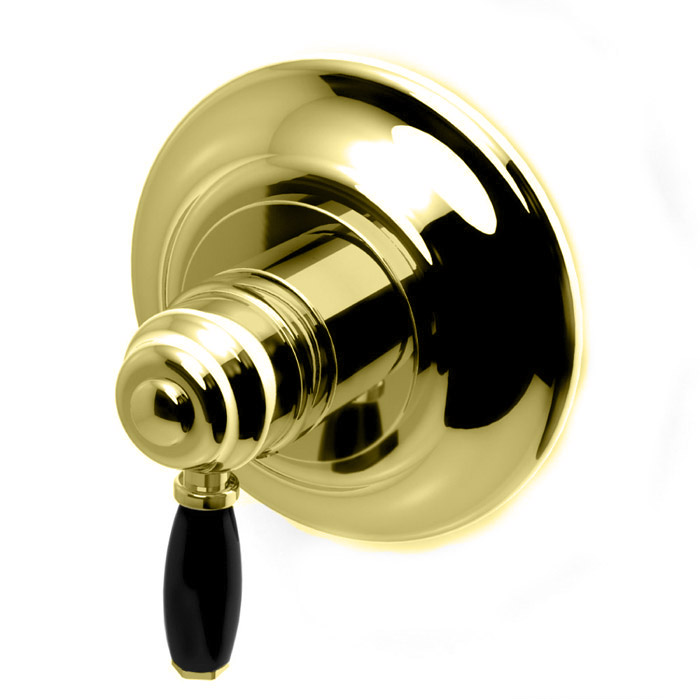 Изображение Смеситель для душа Stella Roma встраиваемый внешняя часть цвет: золото 24К