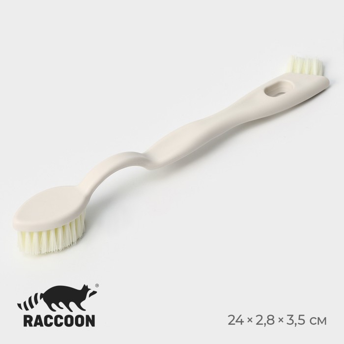 Щётка двойная универсальная Raccoon Breeze, 24?2,8 см, ворс 2 см